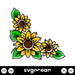 SVG Sunflowers - Svg Ocean