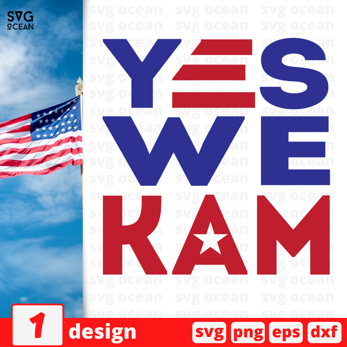 Yes we KAM SVG vector bundle - Svg Ocean