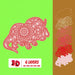 Dinosaurs 3 3D Layered SVG Cut File - Svg Ocean