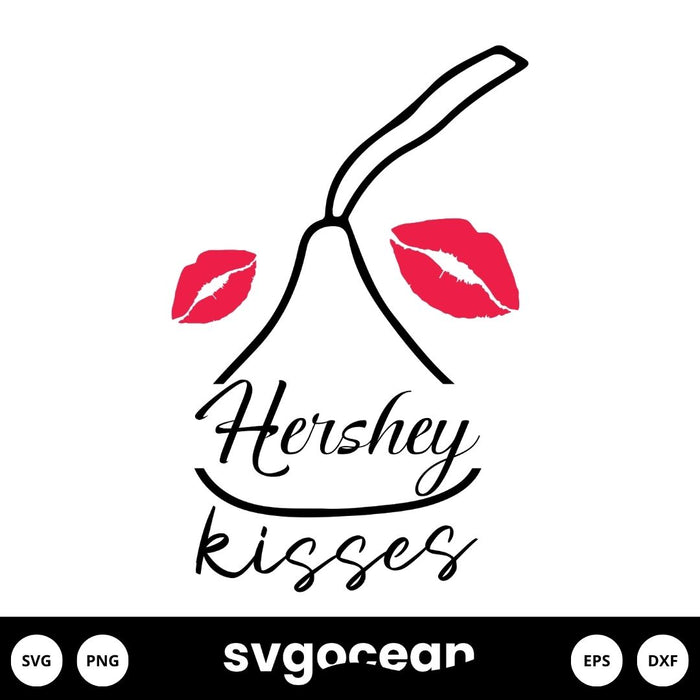 Hershey Kisses Svg - Svg Ocean