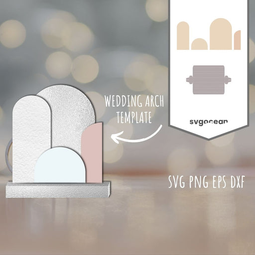 Wedding Arch Template SVG - Svg Ocean