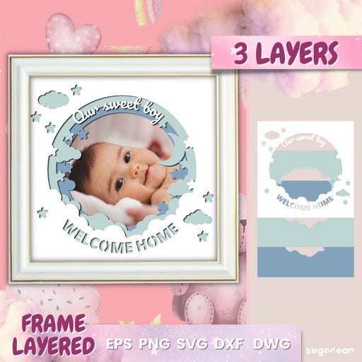 Photo Frame Printable Svg - Svg Ocean