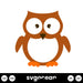 Cute Owl Svg - Svg Ocean