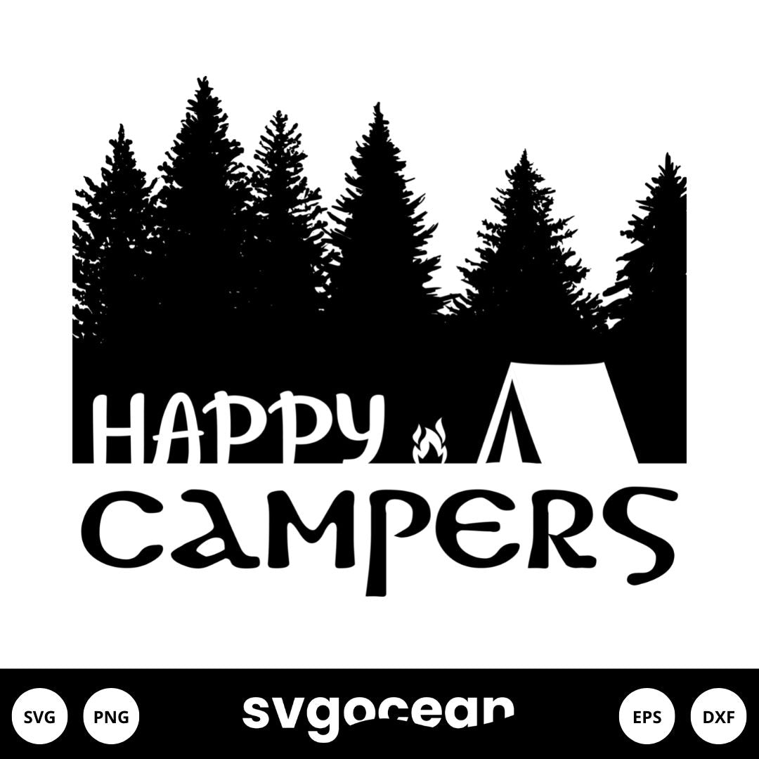 Camper Svg vector for instant download - Svg Ocean — svgocean