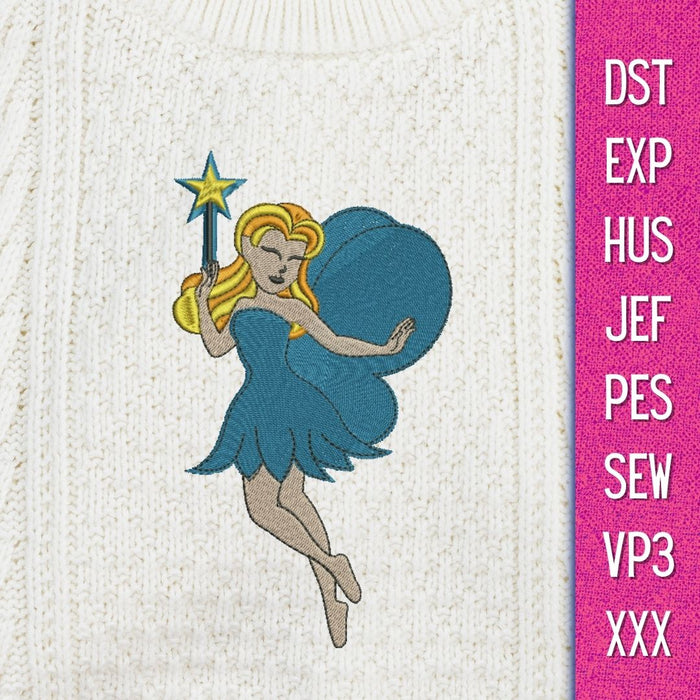 Fairy Embroidery Designs - Svg Ocean