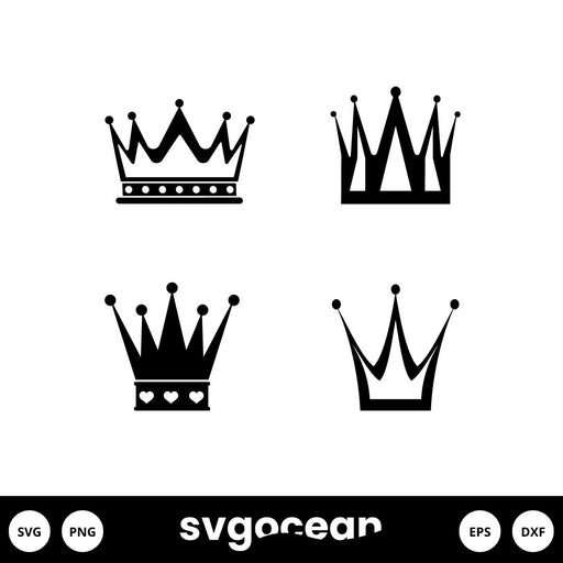 Free Crown SVG - Svg Ocean