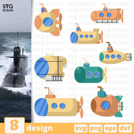 Submarine svg