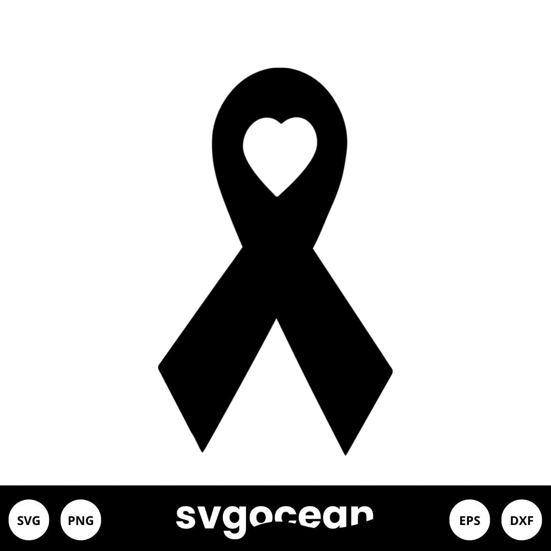 Cancer Ribbon Svg vector for instant download - Svg Ocean — svgocean