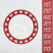 Valentines Monogram Embroidery Designs - Svg Ocean