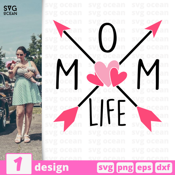 Mom life SVG vector bundle - Svg Ocean