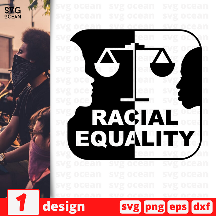 Racial Equality SVG vector bundle - Svg Ocean