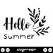 Hello Summer Svg - Svg Ocean