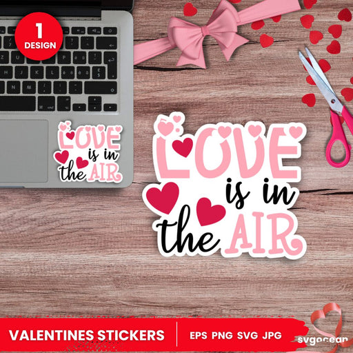 Valentines Day sticker png - svgocean