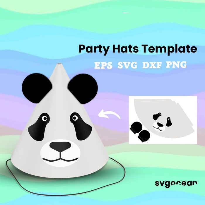 Party Hat Cut File Template - Svg Ocean