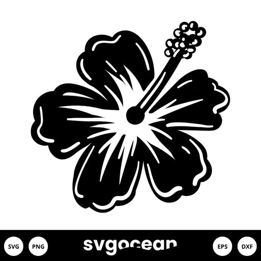 Tropical Flower SVG - Svg Ocean