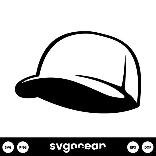 Baseball Hat SVG - Svg Ocean