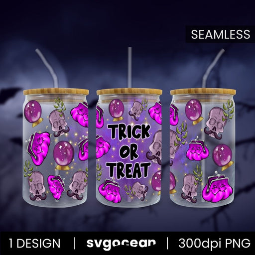 Trick Or Treat Can Glass PNG - Svg Ocean