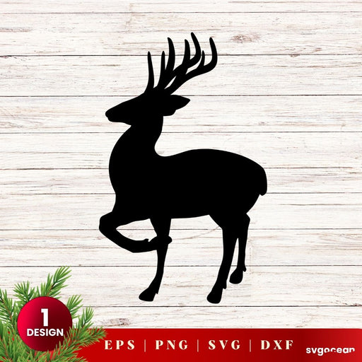 Christmas Reindeer Decor - Svg Ocean