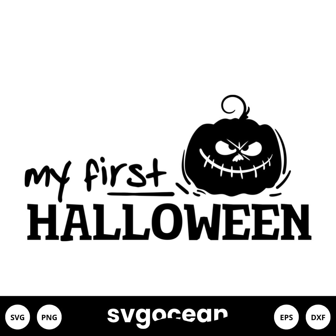 My First Halloween Svg vector for instant download - Svg Ocean — svgocean