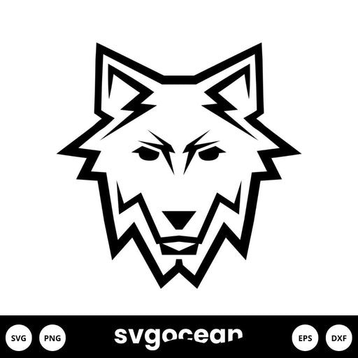 Wolf Svg - Svg Ocean