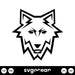 Wolf Svg - Svg Ocean