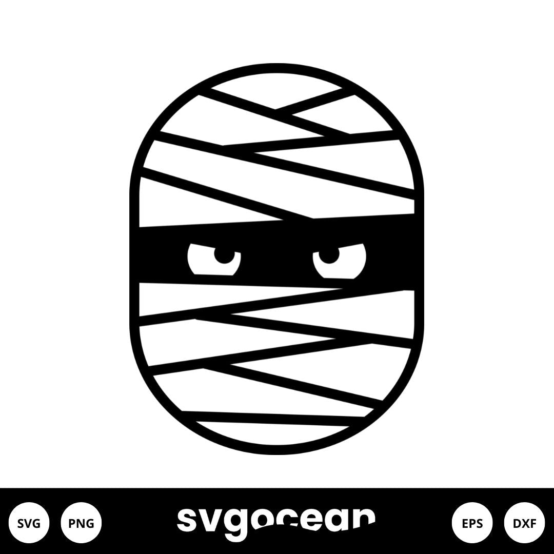 Mummy Svg vector for instant download - Svg Ocean — svgocean