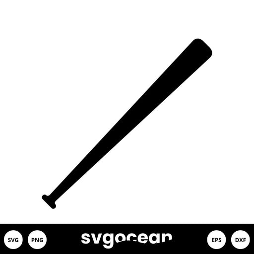 Baseball Bat SVG Free - Svg Ocean