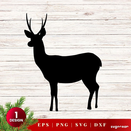 Christmas Reindeer - Svg Ocean