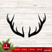 Christmas Reindeer Antlers - Svg Ocean