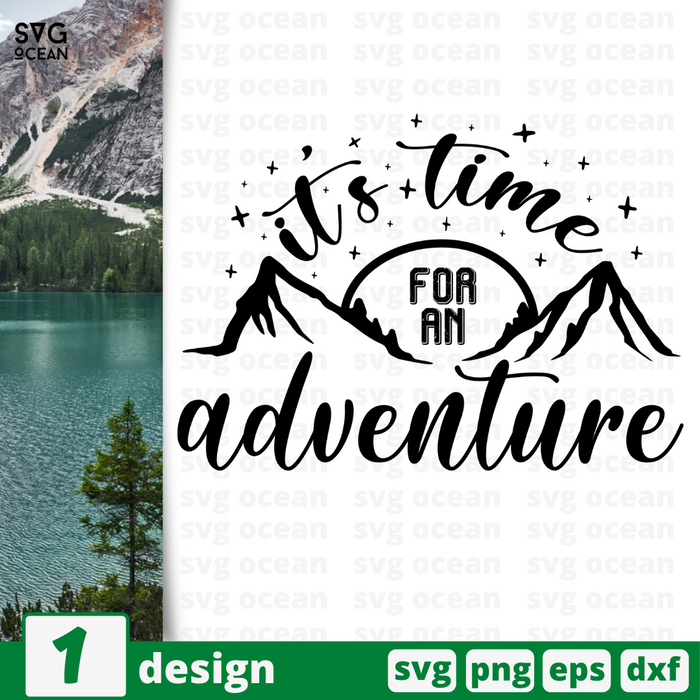 It's time for an adventure SVG vector bundle - Svg Ocean