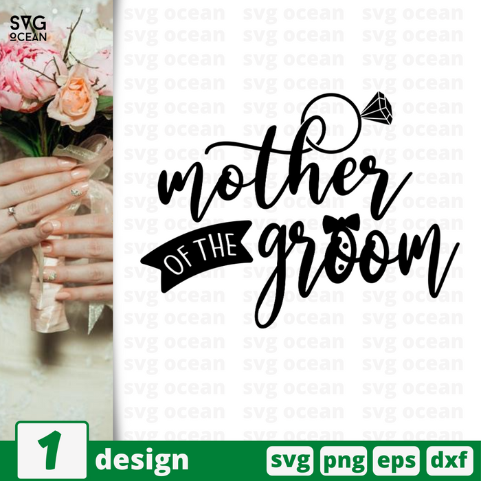 Mother of the groom SVG vector bundle - Svg Ocean