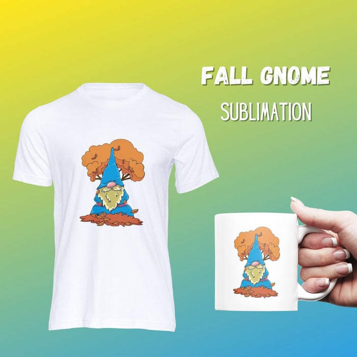 Fall Gnome Sublimation - Svg Ocean