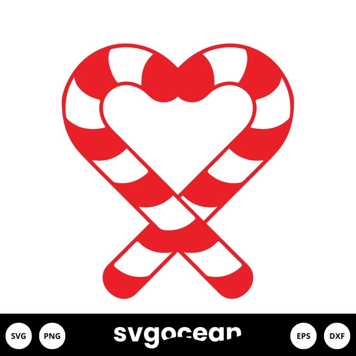 Candy Canes Svg - Svg Ocean