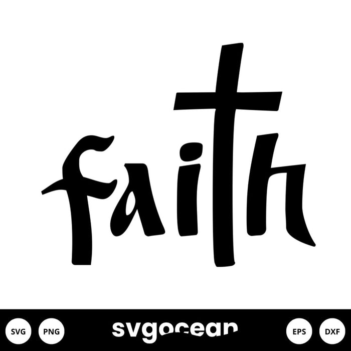 Cross Faith SVG - Svg Ocean