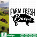Farm fresh bacon SVG vector bundle - Svg Ocean