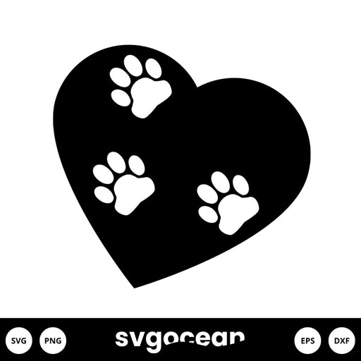 Puppy Paws Svg - Svg Ocean