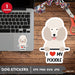Poodle Sticker SVG - svgocean