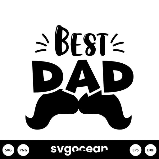 Best Dad Svg - Svg Ocean