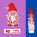3D Valentines Day Gnomes SVG Bundle - Svg Ocean