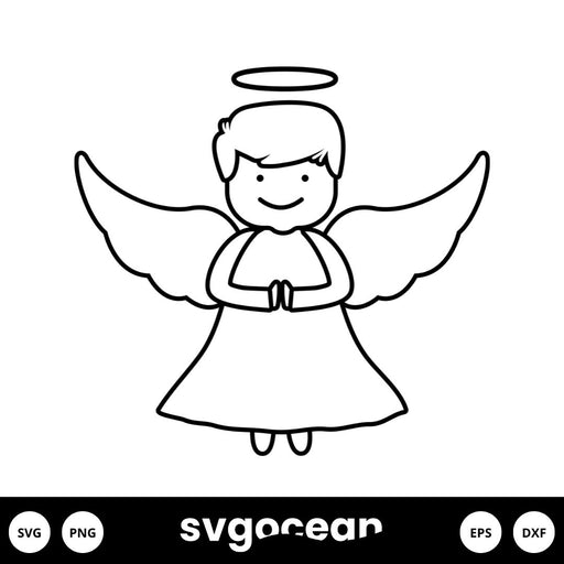 Angels Svg - Svg Ocean