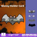 Bat Money Holder Card Svg - Svg Ocean