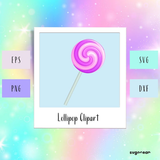 Lollipop Clipart SVG - Svg Ocean