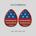 USA Earrings SVG Bundle - Svg Ocean