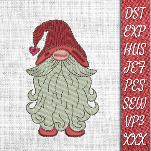 Valentines Gnome 3 Embroidery Designs - Svg Ocean