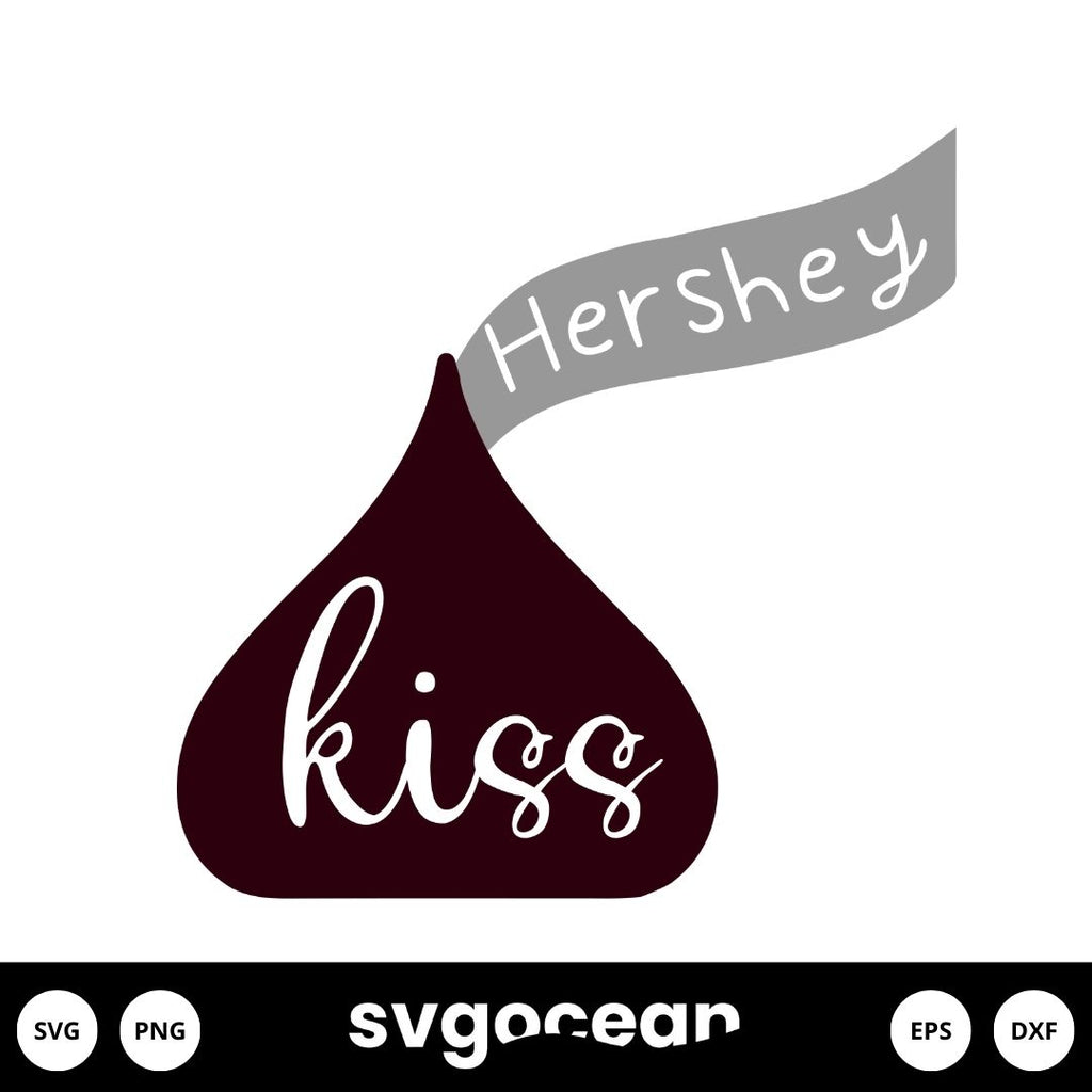 hershey-kiss-svg-vector-for-instant-download-svg-ocean-svgocean for Free Printable Hershey Kiss Template Hershey Kiss Svg vector for instant download - Svg Ocean — svgocean for Free Printable Hershey Kiss Template