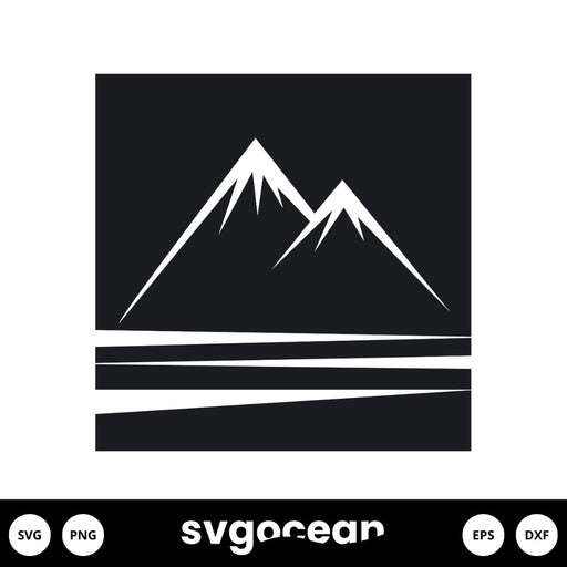 Mountain Range Svg - Svg Ocean