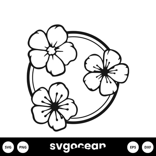 Cherry Blossom Svg - Svg Ocean