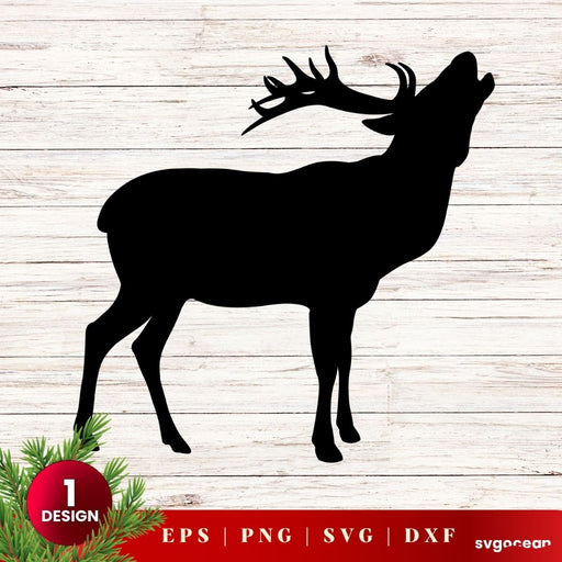 Reindeer Printable - Svg Ocean