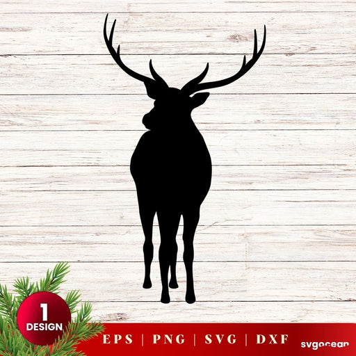 Reindeer silhouette - Svg Ocean