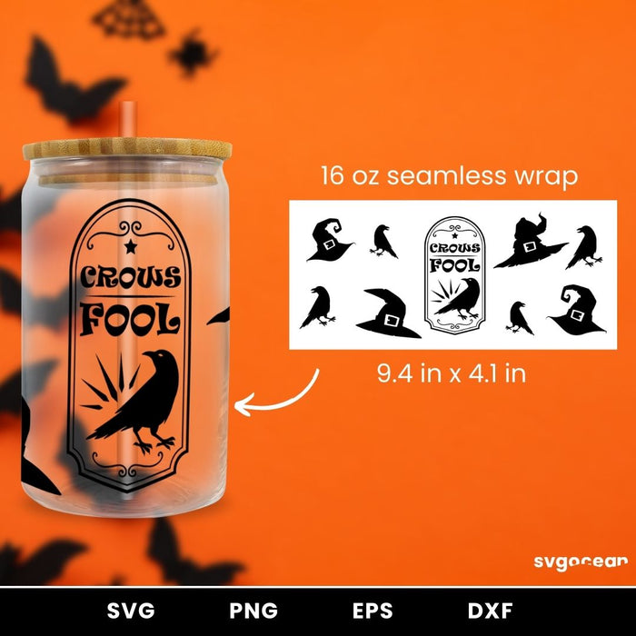 Halloween Quotes Can Glass SVG - Svg Ocean
